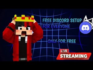 🔴I STARTIND TO SETUP EVERYONE`s DISCORD SERVER FOR FREE IN LIVE STREAM | IN HINDI LIVE #livestream
