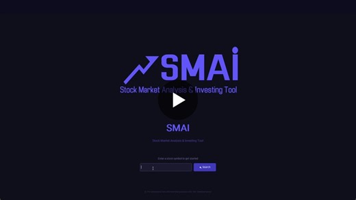 Introducing SMAI: Open Source Stock Market Analysis Tool | Michael Spano posted on the topic | LinkedIn