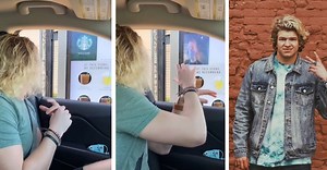 Starbucks Barista Communicates With Deaf Customer In The Drive-Thru Using ASL
