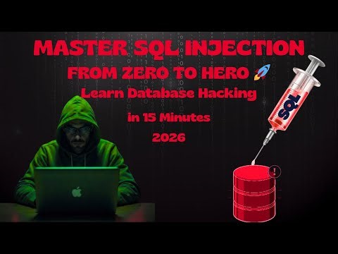 SQL Injection COMPLETE Guide 2026 | The 27year-old Database killer Vulnerability That Refuses to Die