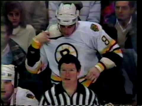 Cam Neely vs Chris Nilan