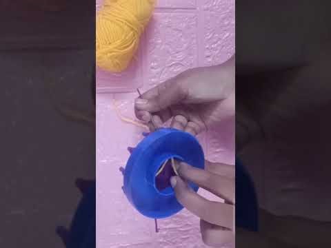 Woolen Thread Flower Mat Making by Phanasa