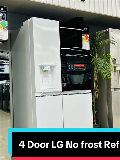 LG GR-X267 4 door Refrigerator with No frost Technology Insta View Door-in-door WiFi technology with water & Ice Dispenser Hygiene Fresh Space Plus Ice System Moist Balance Crisper #foryou #unfreezemyacount #pindiboyzz😎 #lg