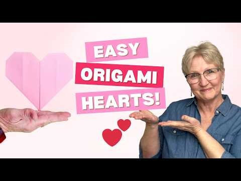 ❤️ Easiest Origami Heart Tutorial | Simple Paper Heart for Beginners