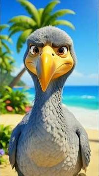 dodo Bird How did they become extinct? 😫 #shorts