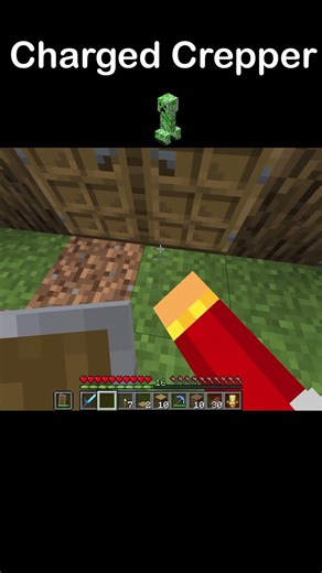 Crepper VS Charged Crepper