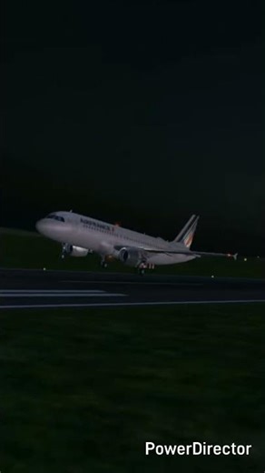 [Flightgear] Dance to Land #flightgear #airfrance #airbus #a320 #landing #shorts #aviation #france