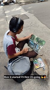 320K views · 97K reactions | Journey ️刺 . . @its_artist_vishal_ . . . #artistlife #art #artist #drawing #life #artdreamer #sketchbook #target #success | Vishal Hadal | Facebook