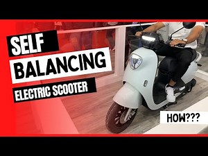 Liger X | This electric scooter can STAND