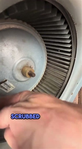 AC Handler Cleaning by forever vent #hvac #airconditioning #ventcleaning #best #forevervent