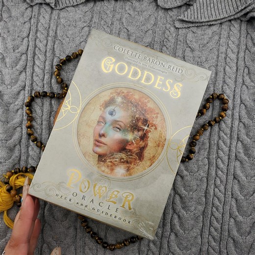 Goddess Power Oracle by Colette Baron-reid, 52 Card Oracle Deck With Guidebook and Box - USED - Etsy