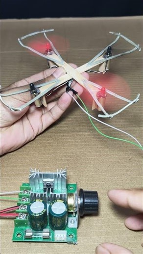 Homemade drone - Coreless motor #dcmotor #tech #project