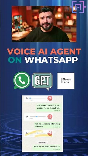 I Gave My WhatsApp Replies A.I. Voice