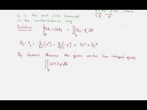 Calculus III - Problem of the day - 79 - Another Application Of Green's Theorem