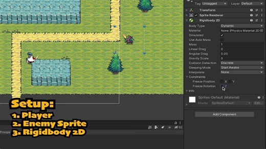 Unity动作角色扮演游戏教程 第6期 添加生命值系统（还有伤害机制！）