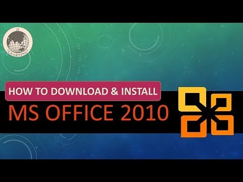 ms office 2010 for win7 how to download and install