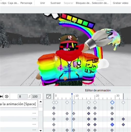 ya se animar decals en el studio xdxd