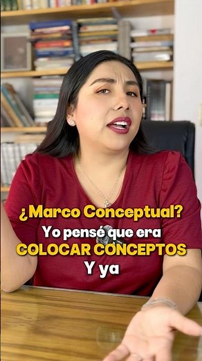 ¿Cómo se hace un Marco Conceptual? 📕#tesis #coach #investigacion #asesoria #bachiller #titulo