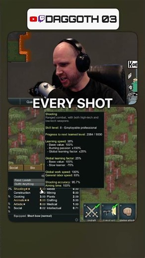 Use these Manhunters to level up your SHOOTING. #rimworld #rimworldtips