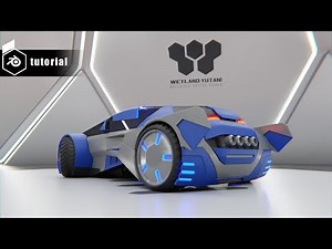 blender 3.0 sci fi car tutorial free download