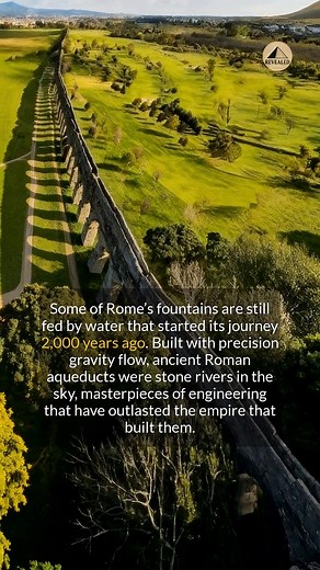 Roman aqueducts are stone rivers in the sky that have outlasted the empire that built them. #history #ancienthistory #engineering | Revealed