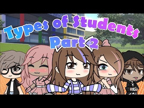 Types of students at school | Gacha Life Mini Movie | Gacha Life | Gacha Studio | GLMM | gacha
