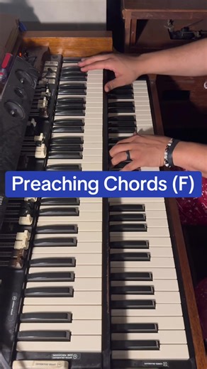 Preaching Chords in F for Church Musicians