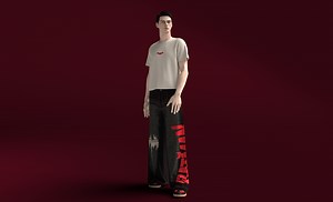 Batman Pants | street wear - Mariam Ameen