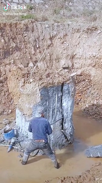 Funny Construction Fails: Man vs. Concrete