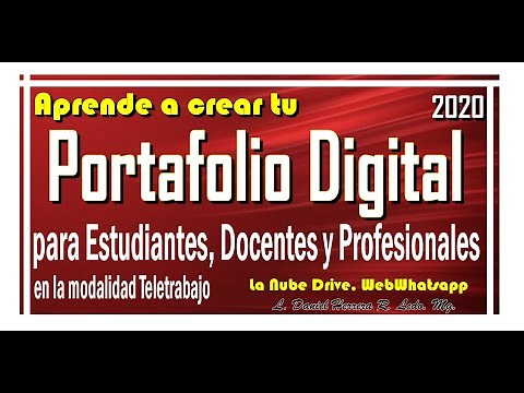 ✅ Crear un Portafolio Digital / Tus tareas Escolares de manera digital / Estudiantes y Docentes 2020