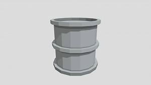 Barrel - Download Free 3D model by HitoriApple