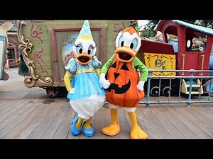 Donald & Princess Daisy Duck Meet & Greet at Mickey's Not So Scary Halloween Party 2018