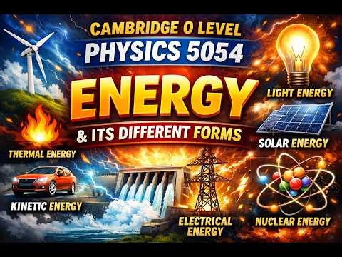 Energy Forms Explained | Cambridge O Level Physics 5054