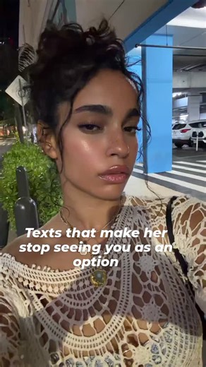 Texting Studio | Text Game on Instagram: "Read & Save ⬇️ Texts that make her stop seeing you as an option 1️⃣ The "Non-Negotiable" Text “I don’t compete for attention. If you’re busy, I’ll leave you to it.” ➜ Shows you have self-respect and won’t tolerate being a second choice. 2️⃣ The Scarcity Frame “I’m looking for consistency, not a part-time vibe. Let me know where you stand.” ➜ Signals that your time is a limited resource that must be earned. 3️⃣ The Decision Pivot “I’m moving forward. If y