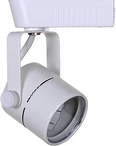 50010 White MR16 Cylinder Low Voltage Track Lighting Head