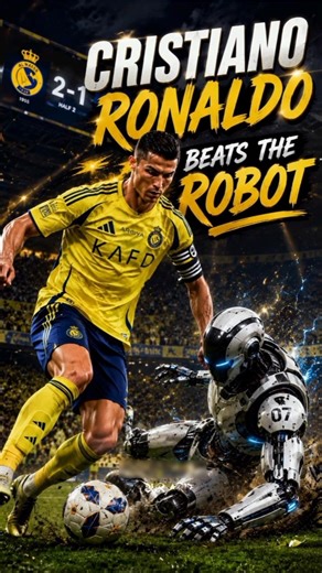 Ronaldo Beats the Robots 🤖🔥#shorts #ronaldo
