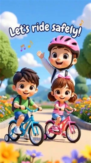 Bicycle Safety for Kids 🚲 | Bike Safety Tips #Shorts