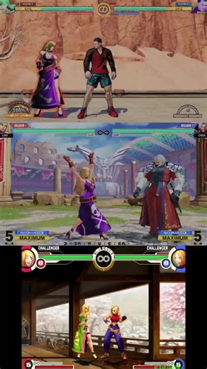 B. jenet - Ataque Super: Hidden Gear (Fatal Fury), Anemone (KOFXV, KOF2003). #gamingontiktok #gaming #kof2002 #kofxv #fightinggamescommunity