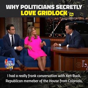 “It is legalized bribery and legalized money laundering” — Watch Stephen Colbert learn how our corrupt system actually encourages gridlock. 😱 Help us get corruption out of politics: https://represent.us/fueldemocracy2022 | RepresentUs