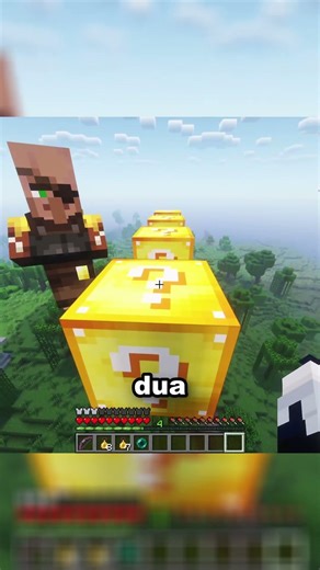 Test your luck in Minecraft using Lucky Block! vs @FarelZoxo part 29
