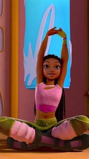 Aisha is training extra hard today! 💪✨ #shorts | Winx Club: The Magic is Back