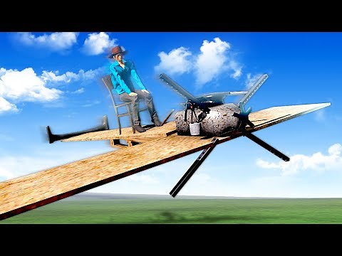 I Built an AIRPLANE to Escape a Wasteland! - The Long Drive