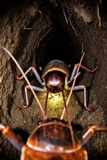POV: Inside a Mole Cricket Underground City 🕳️🐜