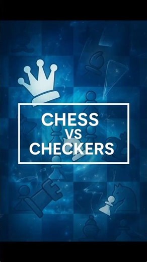 Chess VS Checkers #chess