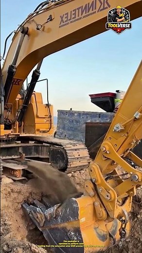 Sand Loading Process Using an Excavator at a Construction Site #excavatoroperator #constructionwork