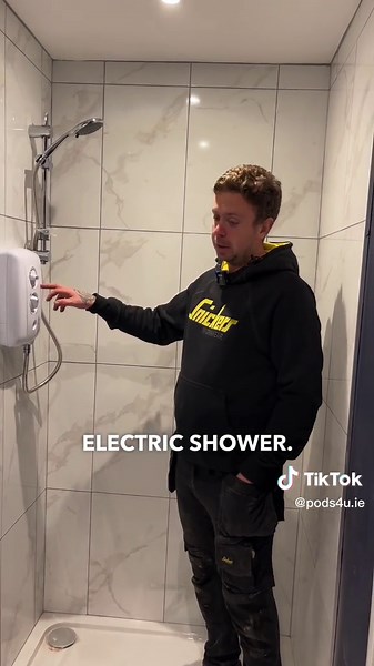 Apartment pod bathroom tour! 🙌 We recently completed a 1-bed apartment pod which features a spacious bathroom. Our pods are entirely bespoke, which means we build them with our customer’s needs in mind. #fyp #foryoupage #pods4u #pods #irish #ireland #smallbusiness #tinyhome #tinyhomeliving #tinyhouse #extension #house #homesweethome #homedesign