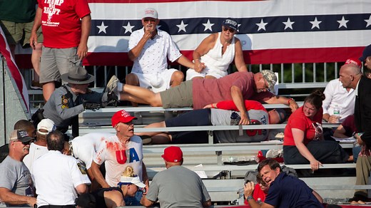 Chaotic scene at Trump rally shooting described by NBC News correspondent Dasha Burns