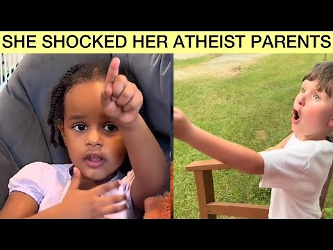 Little Girl Sees Jesus & Paints His Face (Even Though She Never Knew of Him Before)