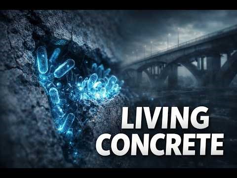 This Concrete Repairs Itself… But Almost No One Knows How