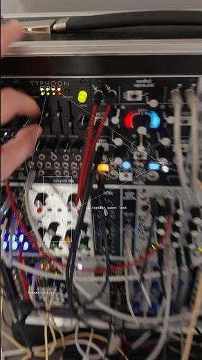 distorting electronics and granular sounds #synth #synthesizer #electronicmusic #music #producer